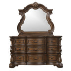 Commode traditionnelle marron foncé Leovanni, modèle FM70003DB-D de Furniture of America