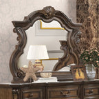 Miroir traditionnel marron foncé Leovanni, modèle FM70003DB-M, de Furniture of America
