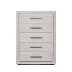Commode contemporaine en chêne blanc Crowthorne de Furniture of America, modèle FM70100AK-C