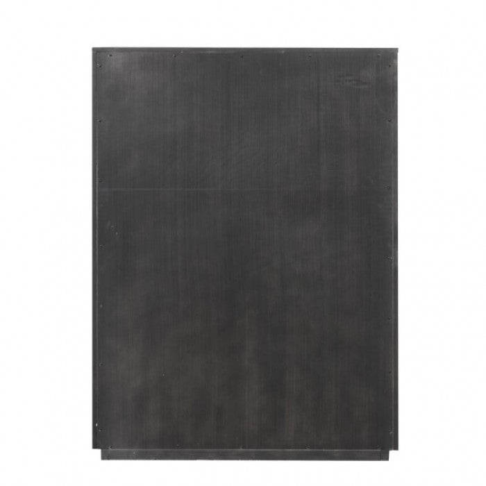 Commode contemporaine Crowthorne gris chaud, modèle FM70100GY-C de Furniture of America