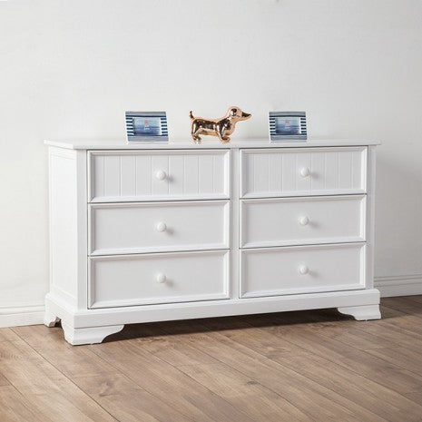 Furniture of America Fanton White Transitional Dresser Model FM7107WH-D