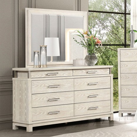 Furniture of America Lafayette Weathered Gray Transitional Dresser Model FM71501GY-D