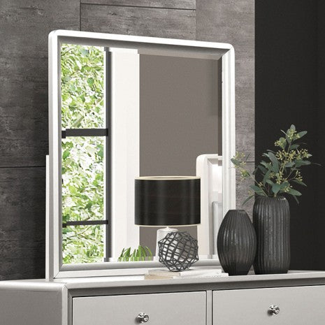Miroir contemporain Bryne Champagne de Furniture of America, modèle FM7170CPN-M