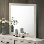 Miroir contemporain gris clair Dubuque de Furniture of America, modèle FM72003LG-M