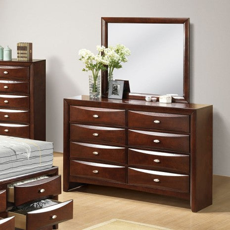 Furniture of America Zosimo Dark Cherry Transitional Dresser Model FM7210CH-D