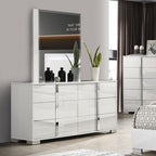 Furniture of America Sinistra White Contemporary Dresser Model FM7211WH-D