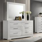 Furniture of America Whitby White Glam Dresser Model FM7216WH-D