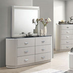 Furniture of America Aldgate Light Gray Contemporary Dresser Model FM7244GY-D