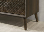 Commode contemporaine marron foncé Chalfont de Furniture of America, modèle FM7272DB-C