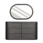 Furniture of America Hildesheim Black Modern Contemporary Dresser Model FM73000BK-D