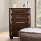 Commode transitionnelle Hinwitz Espresso de Furniture of America, modèle FM7399ES-C