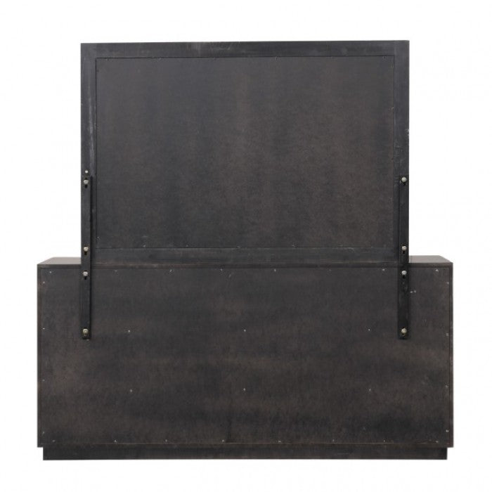 Furniture of America Goldsberg Black/Gold Contemporary Dresser Model FM7425BK-D