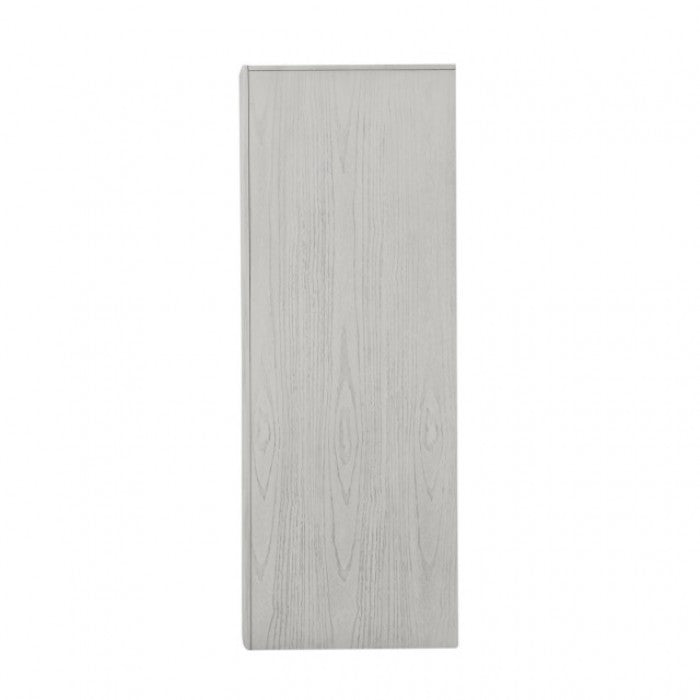 Commode Basilone blanche rustique de style transitionnel, modèle FM7440WH-C de Furniture of America