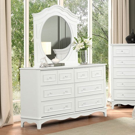Furniture of America Naucalpan White Traditional Dresser Model FM7456WH-D