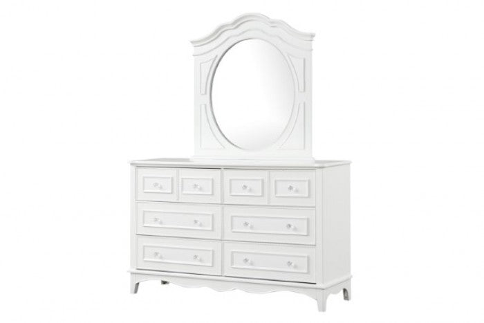 Furniture of America Naucalpan White Traditional Dresser Model FM7456WH-D