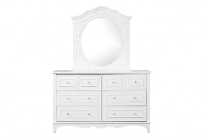 Furniture of America Naucalpan White Traditional Dresser Model FM7456WH-D