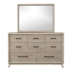 Furniture of America Midhurst Oak Transitional Dresser Model FM7600AK-D