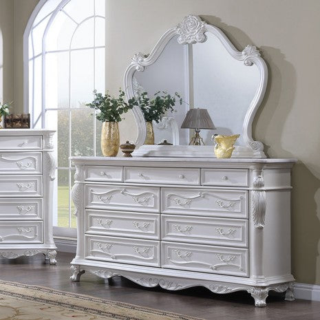 Furniture of America Ventresca White Traditional Dresser Model FM7635WH-D