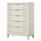 Commode transitionnelle Isadore blanc antique, modèle FM7700WH-C de Furniture of America