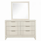 Furniture of America Isadore Antique White Transitional Dresser Model FM7700WH-D