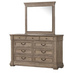 Furniture of America Sheringham Weathered Gray Transitional Dresser Model FM7701BR-D