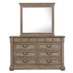 Furniture of America Sheringham Weathered Gray Transitional Dresser Model FM7701BR-D