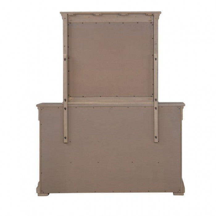 Furniture of America Sheringham Weathered Gray Transitional Dresser Model FM7701BR-D