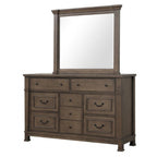Furniture of America Huddersfield Dark Walnut Transitional Dresser Model FM7702DB-D