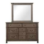 Furniture of America Huddersfield Dark Walnut Transitional Dresser Model FM7702DB-D