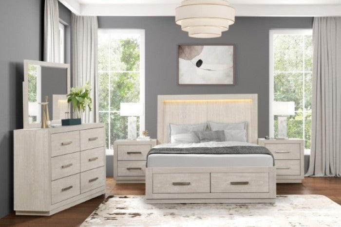 Furniture of America Wellingborough Light Gray Transitional Dresser Model FM7703AK-D