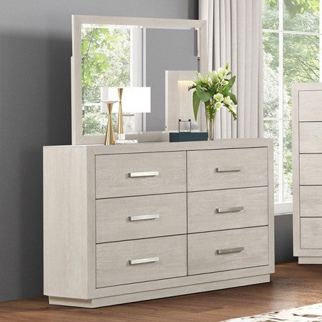Furniture of America Wellingborough Light Gray Transitional Dresser Model FM7703AK-D