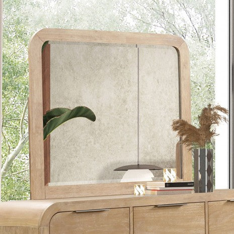 Miroir Handforth Natural Transitional de Furniture of America, modèle FM7705NT-M