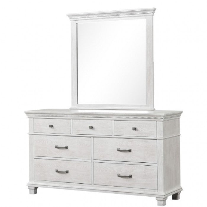 Furniture of America Swanley Weathered Gray Transitional Dresser Model FM7707GY-D
