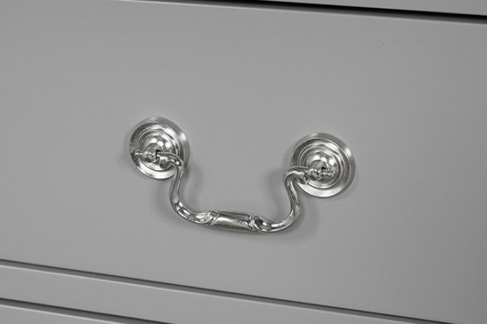 Miroir gris transitionnel Louis Philippe de Furniture of America, modèle FM7866GY-M