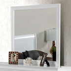 Miroir Louis Philippe blanc de style transitionnel, modèle FM7866WH-M, de Furniture of America