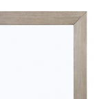 Miroir moderne et contemporain Bashford en chêne naturel de Furniture of America, modèle FM79008NT-M
