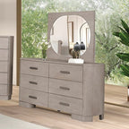 Furniture of America Pocatello White Oak Modern Contemporary Dresser Model FM79010AK-D