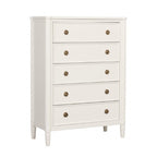 Commode française moderne blanche Altamira de Furniture of America, modèle FM79012WH-C