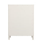 Commode française moderne blanche Altamira de Furniture of America, modèle FM79012WH-C