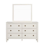 Furniture of America Altamira White Modern French Dresser Model FM79012WH-D
