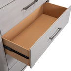 Commode moderne en chêne Fareham de Furniture of America, modèle FM79013AK-C