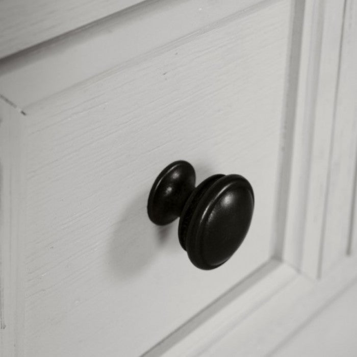 Furniture of America Hampstead White/Dark Brown Modern Farmhouse Dresser Model FM79014WH-D