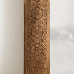 Miroir rustique Blanchefleur, finition naturelle claire, modèle FOA51007, de Furniture of America