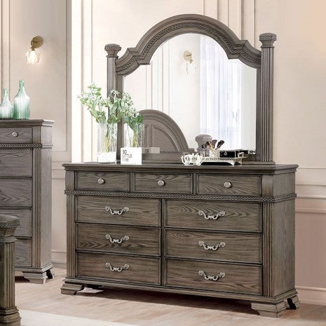 Furniture of America Pamphilos Gray Traditional Dresser Model FOA7144GY-D