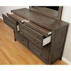Furniture of America Tawana Warm Gray Transitional Dresser Model FOA7918D