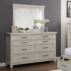 Furniture of America Shawnette Antique White Transitional Dresser Model FOA7924D