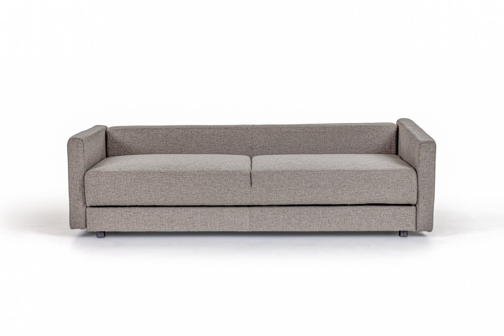 Divani Casa Fredonia Modern Grey Fabric Sofa Bed Model VGMB-1901-GRY