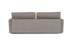 Divani Casa Fredonia Modern Grey Fabric Sofa Bed Model VGMB-1901-GRY