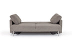 Divani Casa Fredonia Modern Grey Fabric Sofa Bed Model VGMB-1901-GRY