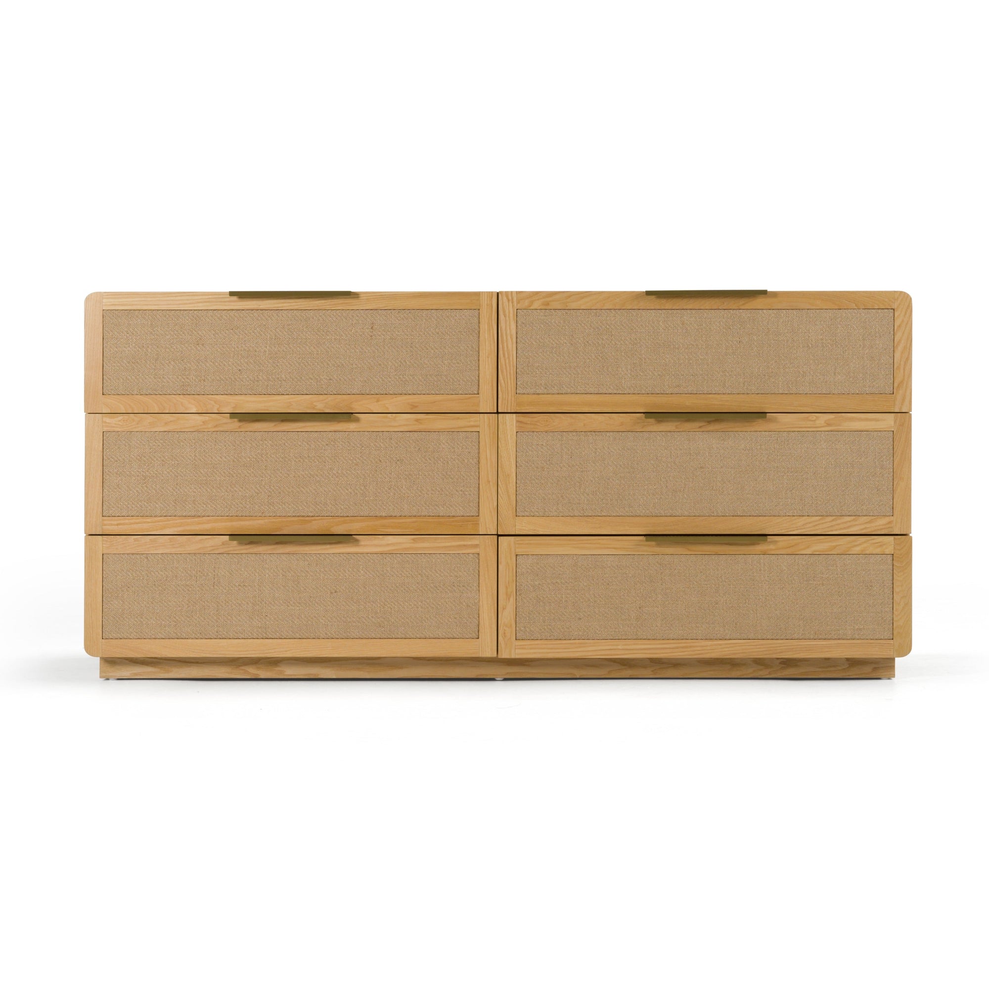 Modrest Gavin Modern Natural Ash & Rattan Dresser Model VGVC-J2411-D-NAT